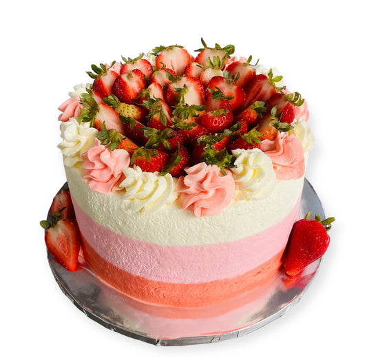 Our Luscious Strawberry Tres Leches Cake